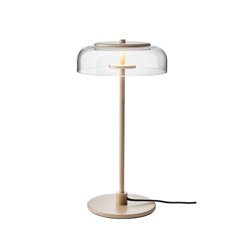 Lampe à poser BLOSSI Transparent/ doré NUURA