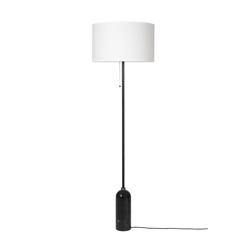 Lampadaire GRAVITY Marbre noir GUBI