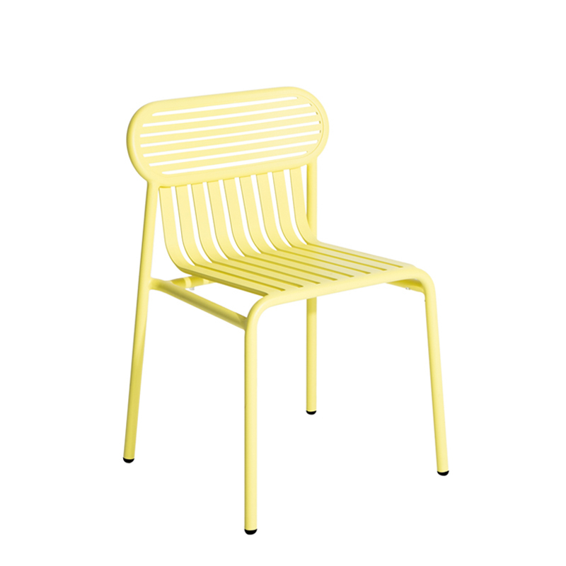 Chaise extérieur WEEK-END Jaune PETITE FRITURE