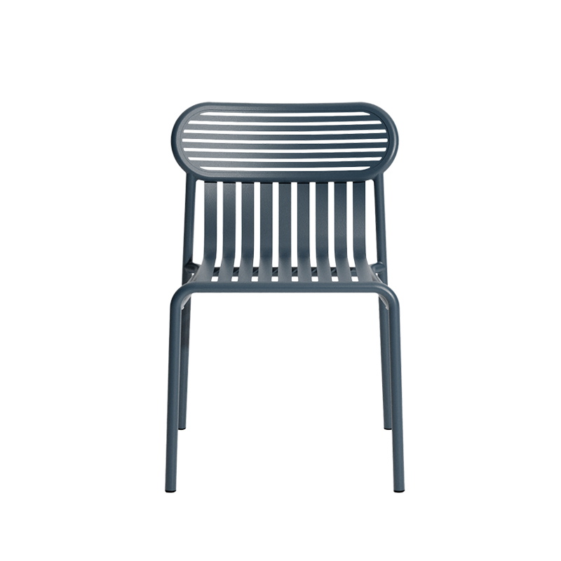 Chaise extérieur WEEK-END Gris bleu PETITE FRITURE