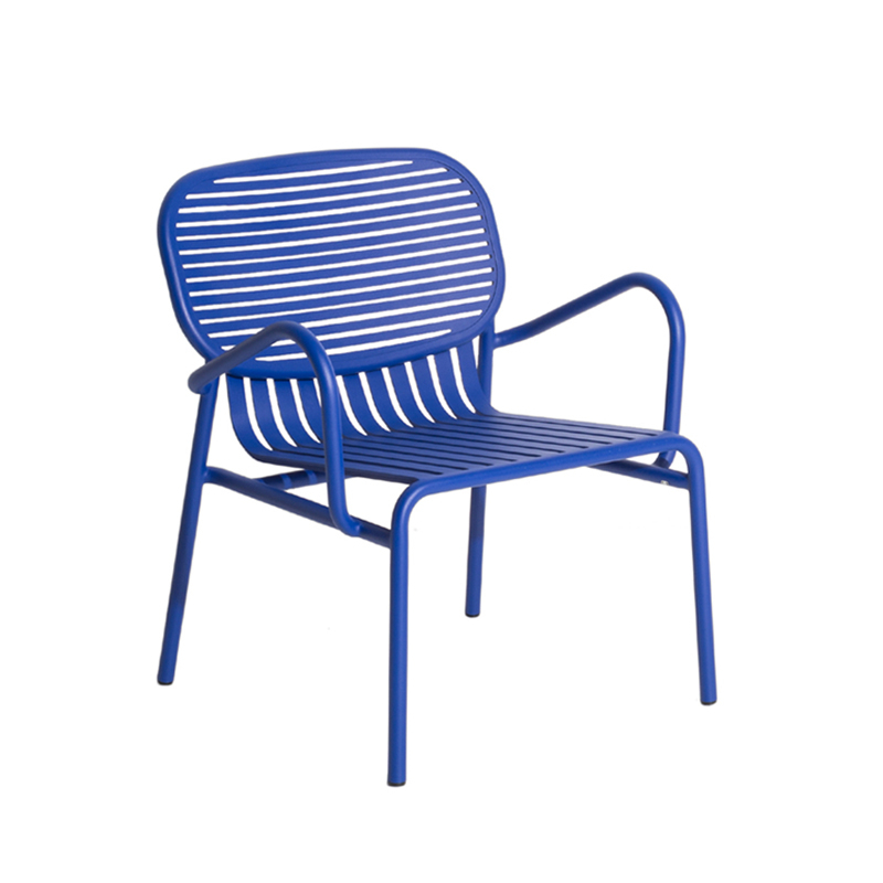 Fauteuil extérieur WEEK-END Bleu PETITE FRITURE