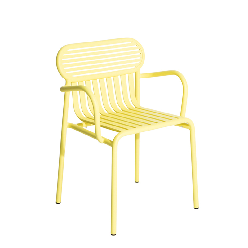 Chaise extérieur WEEK-END Jaune PETITE FRITURE
