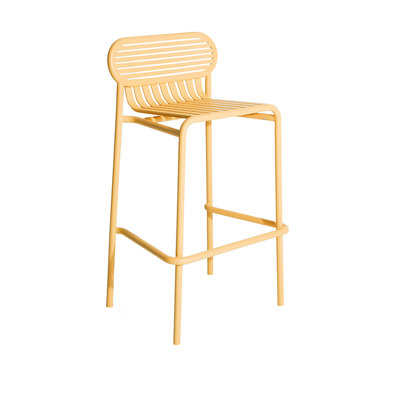 Tabouret haut WEEK-END Safran PETITE FRITURE