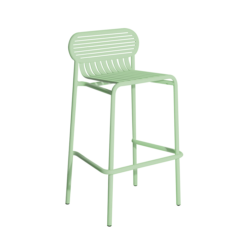 Tabouret haut WEEK-END Vert pastel PETITE FRITURE