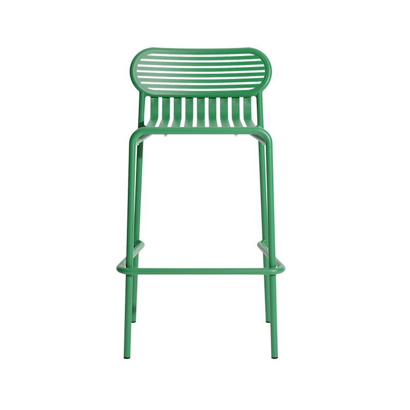 Tabouret haut WEEK-END Vert menthe PETITE FRITURE