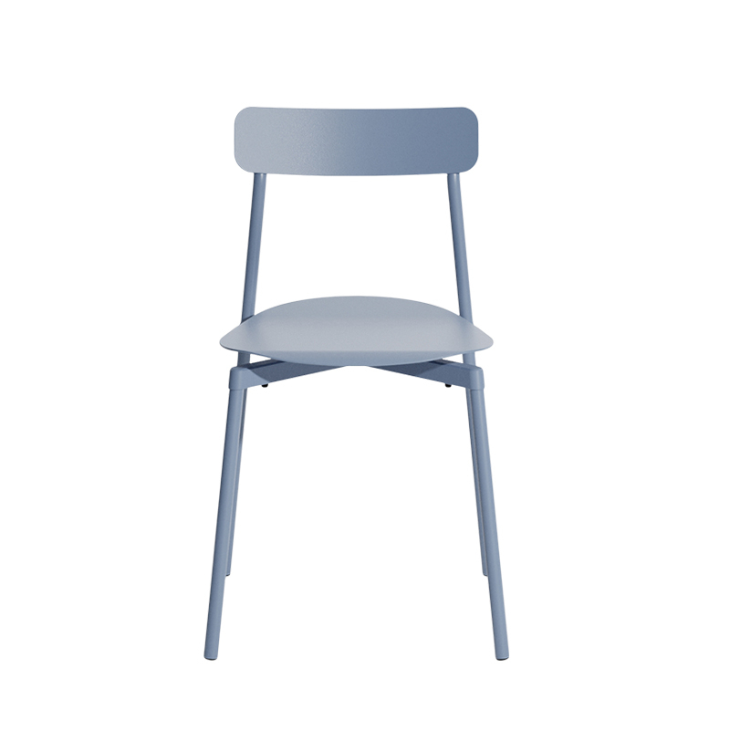 Chaise FROMME Bleu pigeon PETITE FRITURE