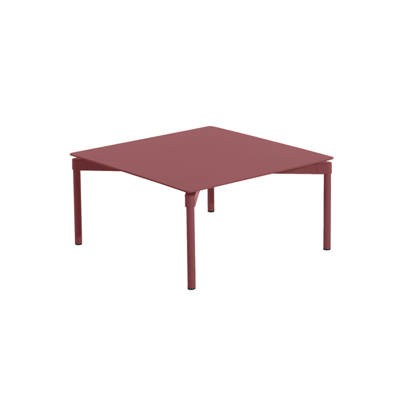Table basse FROMME Rouge brun PETITE FRITURE