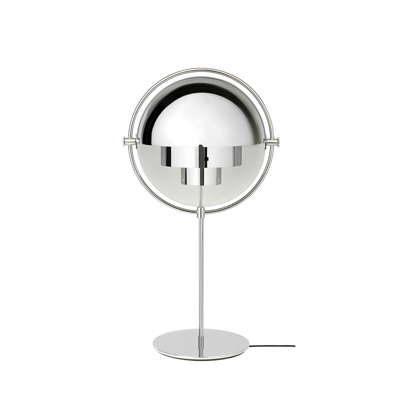 Lampe à poser MULTI-LITE Chrome GUBI