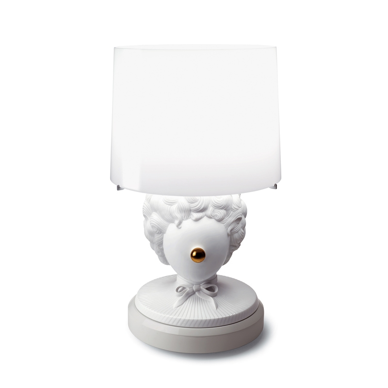 Lampe à poser THE CLOWN LAMP Blanc LLADRO