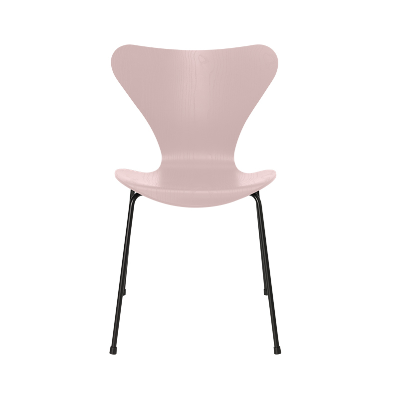 Chaise SERIE 7 Frêne teinté Rose pâle FRITZ HANSEN