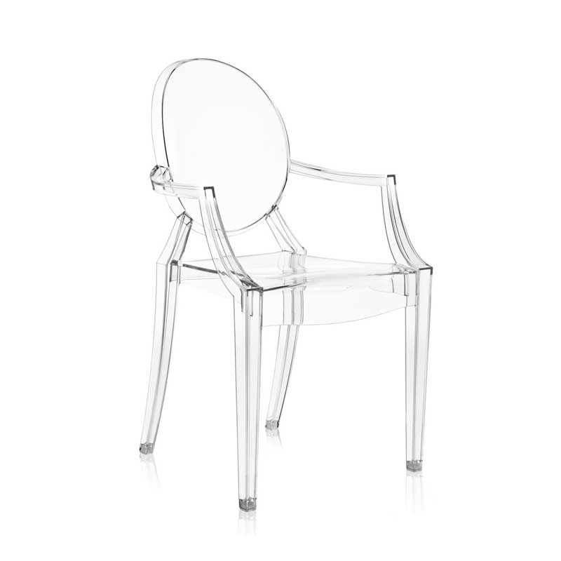 Chaise LOUIS GHOST Cristal KARTELL