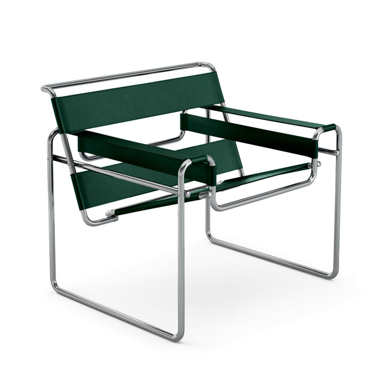 Fauteuil WASSILY Vert Bauhaus KNOLL