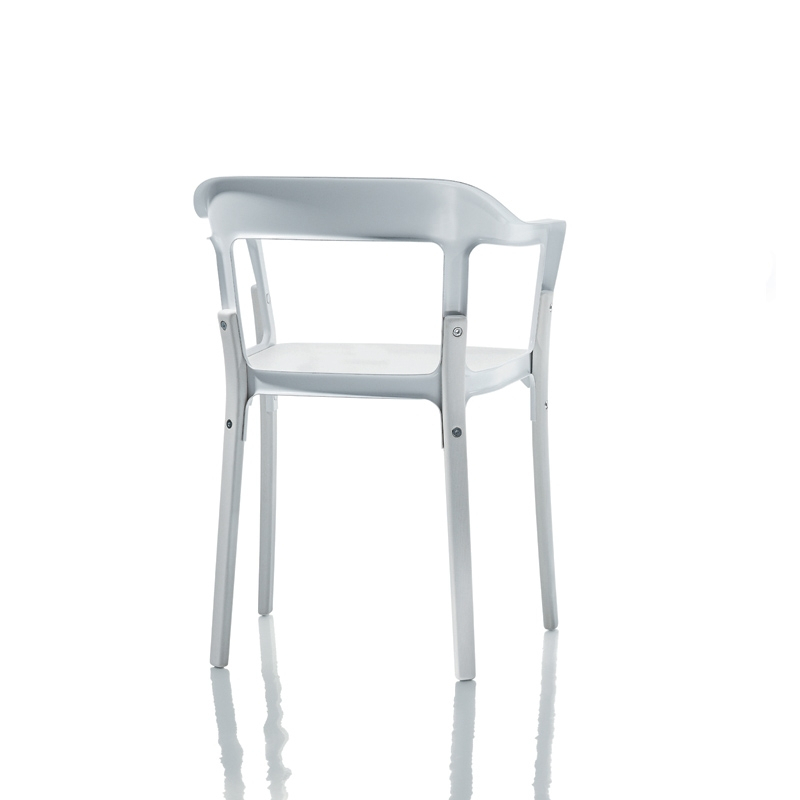 Chaise STEELWOOD Blanc MAGIS