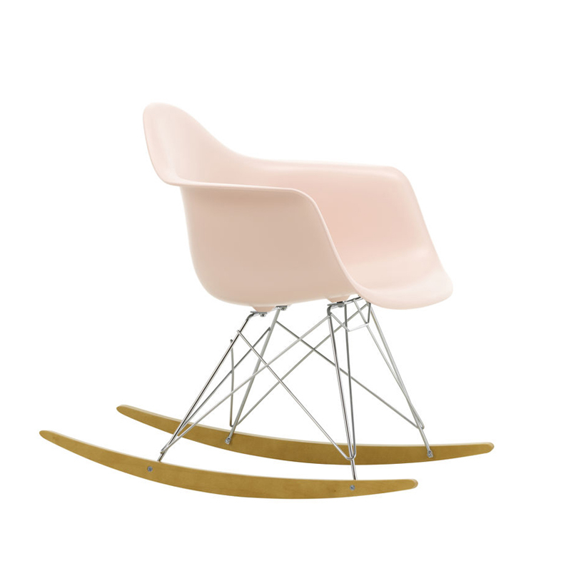 Fauteuil EAMES PLASTIC ARMCHAIR RAR Rose tendre RE VITRA