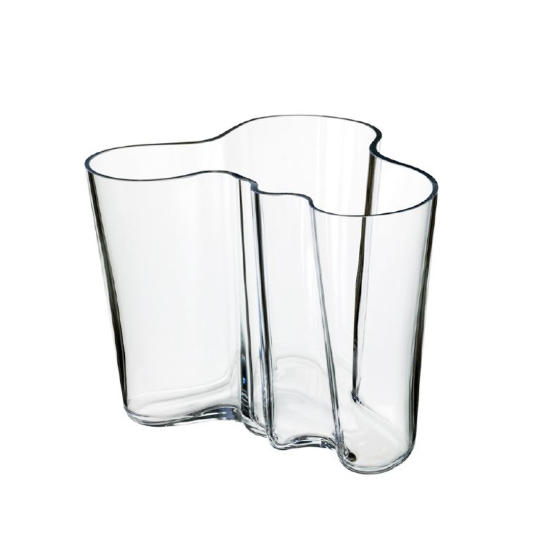 Vase Vase AALTO H 16 Transparent IITTALA