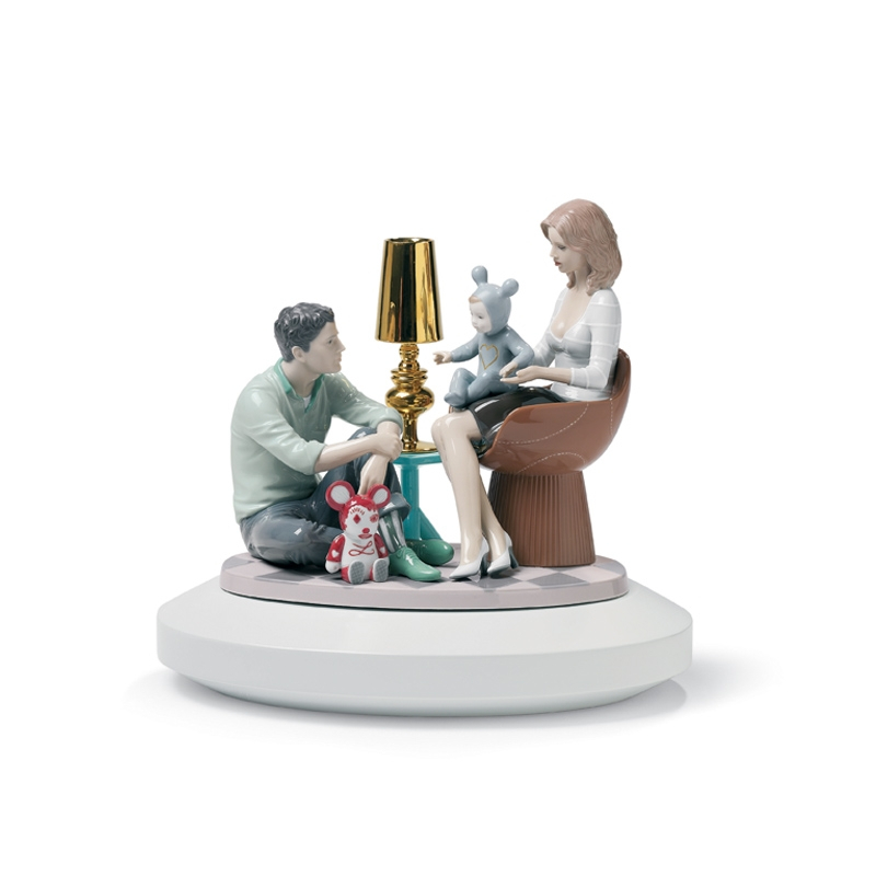 Objet décoratif THE FAMILY PORTRAIT LLADRO
