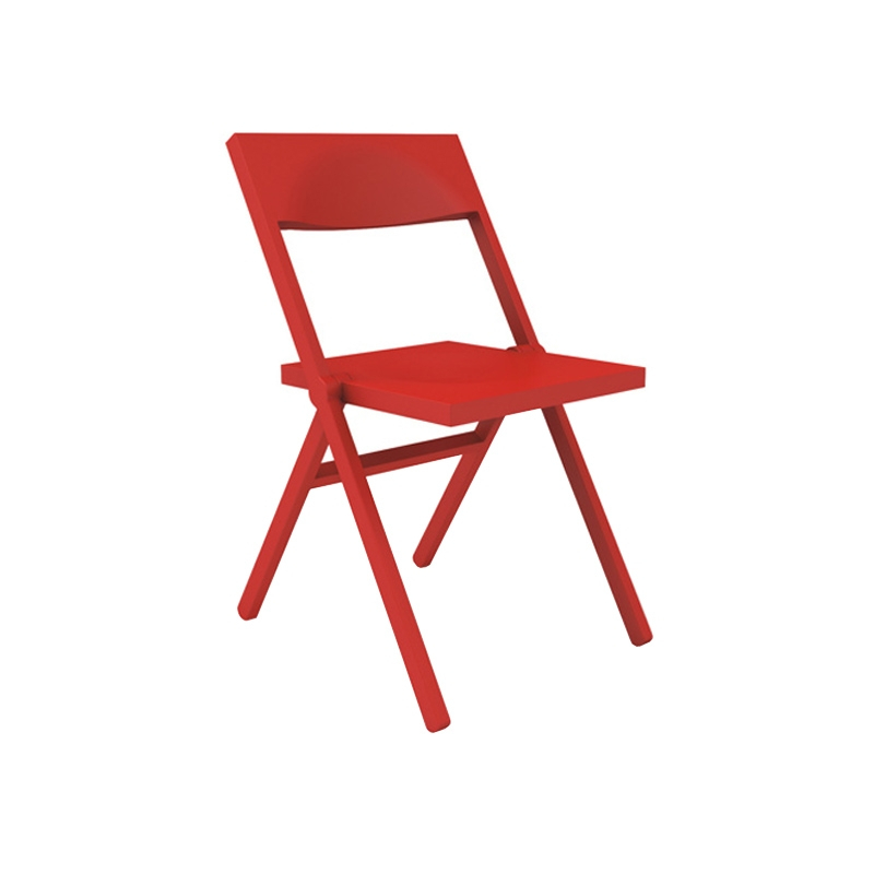Chaise PIANA - ALESSICHAIR Rouge LAMM
