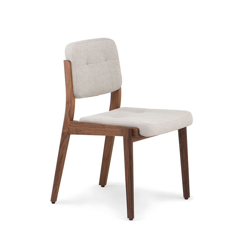 Chaise CAPO Noyer danois huilé / Sunniva 717 DE LA ESPADA