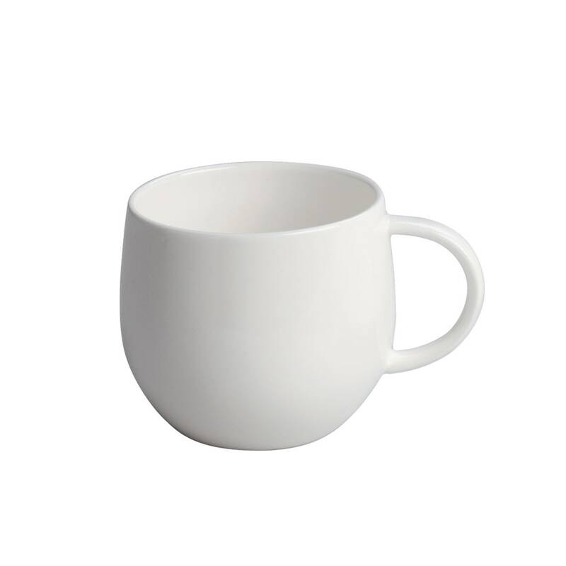 Café & Thé Set de 4 tasses à thé ALL TIME Blanc ALESSI