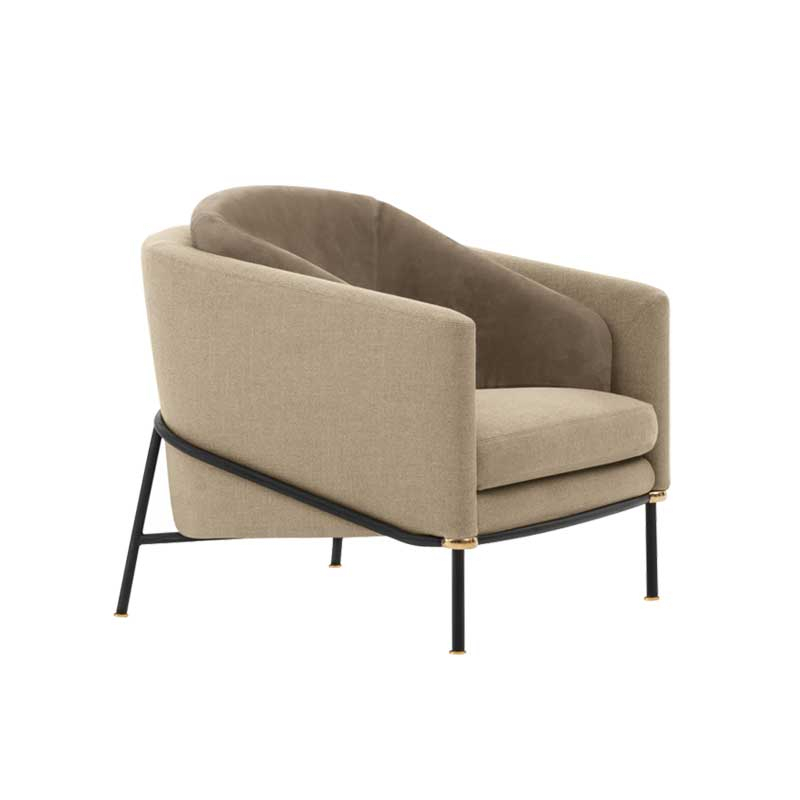 Fauteuil FIL NOIR MINOTTI