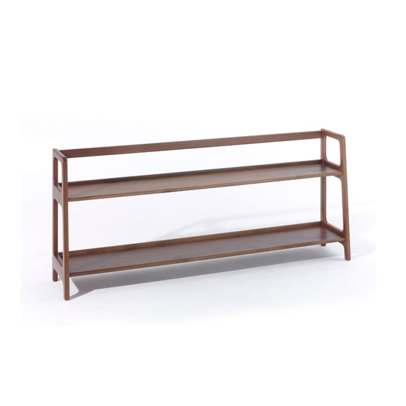 Etagère AGNES long Noyer SCP