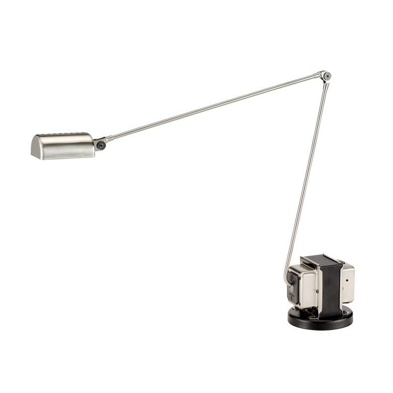 Lampe de bureau DAPHINE LED Nickel brossé LUMINA