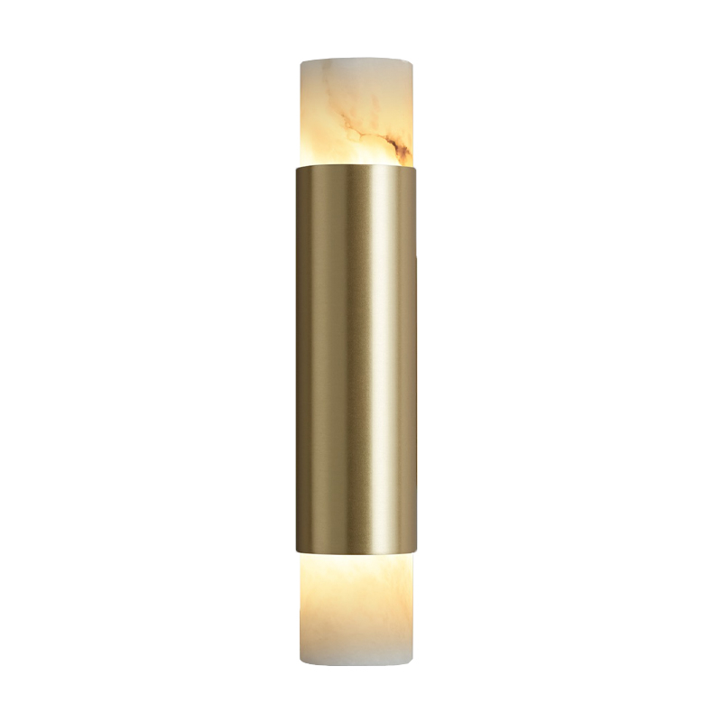 Applique ROMA TALL Laiton satiné CTO LIGHTING