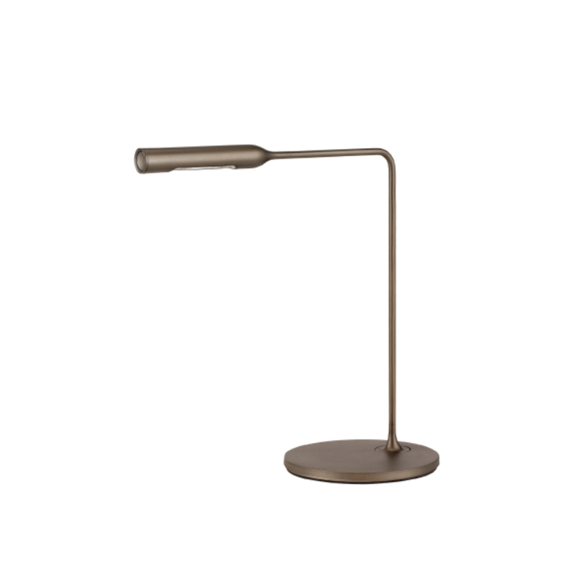 Lampe à poser FLO BEDSIDE Bronze métallique LUMINA