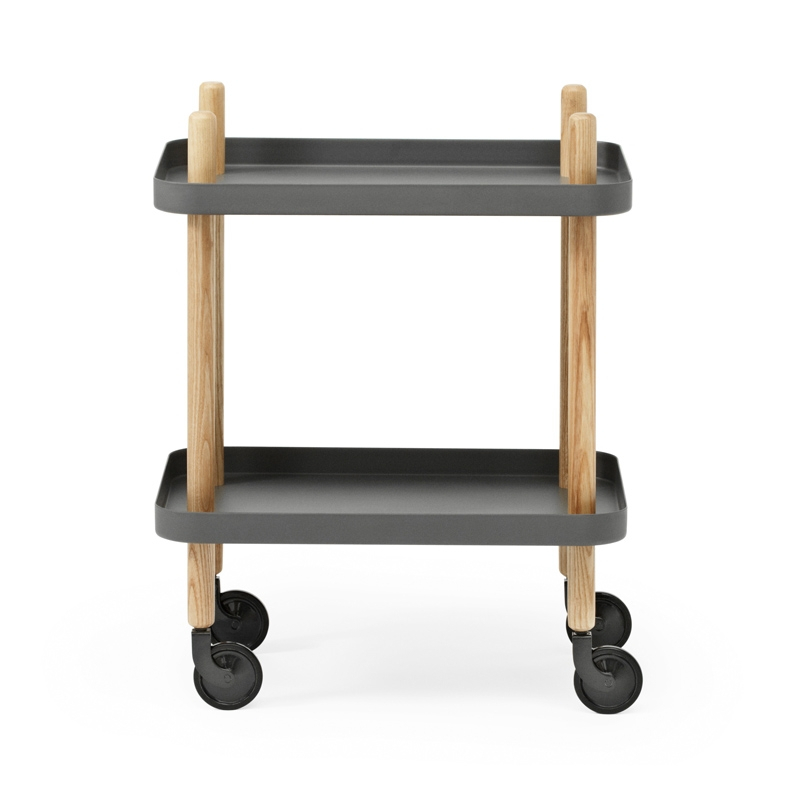 Desserte BLOCK TABLE Gris foncé Normann Copenhagen