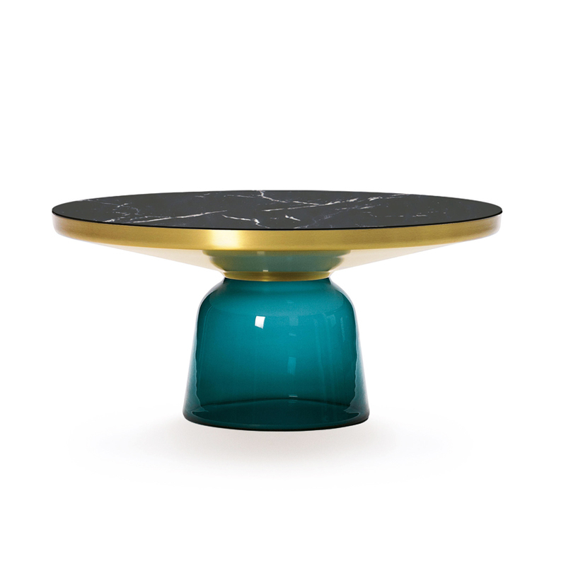 Table basse BELL COFFEE Marbre Bleu Montana CLASSICON