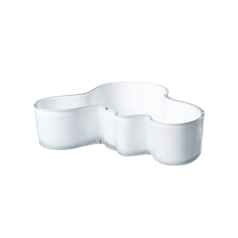 Centre de table & corbeille Coupe AALTO L 19,5 Blanc IITTALA