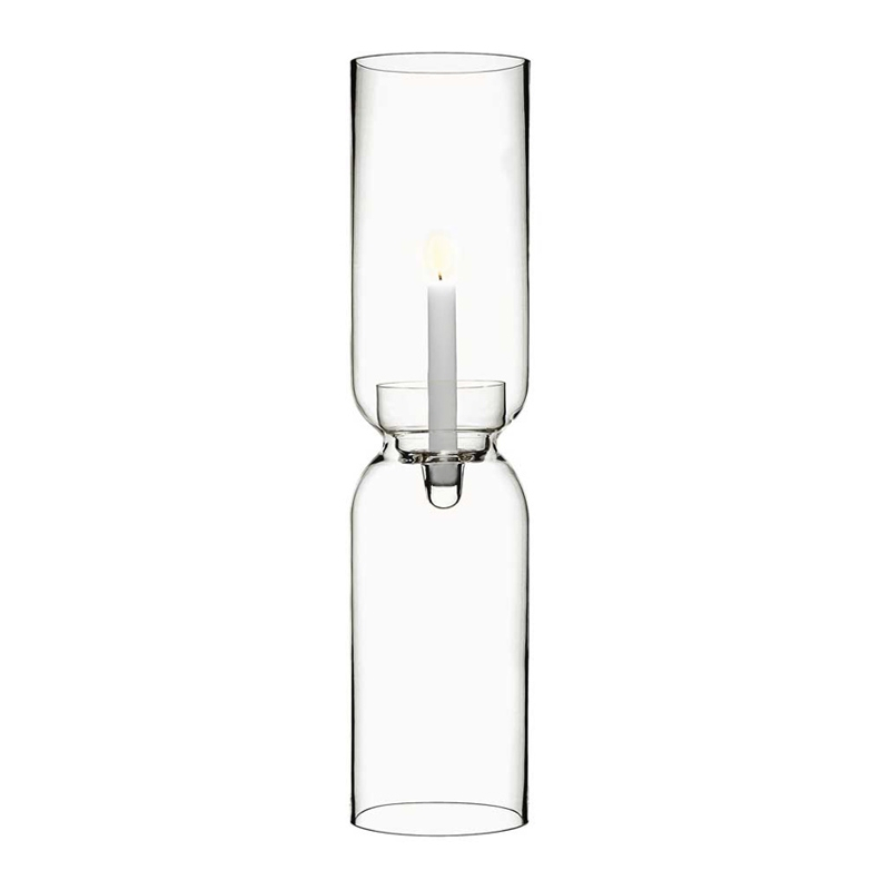 Photophore, bougeoir et bougie Bougeoir LANTERN Transparent IITTALA