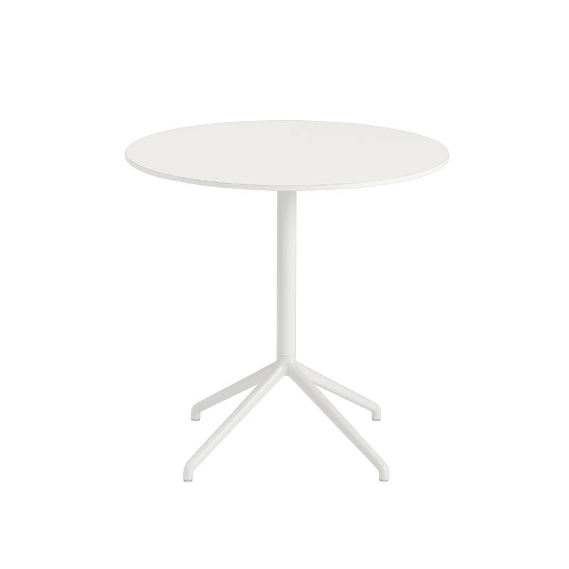 Table STILL CAFÉ Ø75 Blanc MUUTO