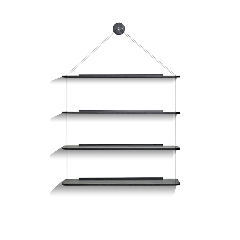 Etagère LIBRERIA PENSILE Noir KARAKTER