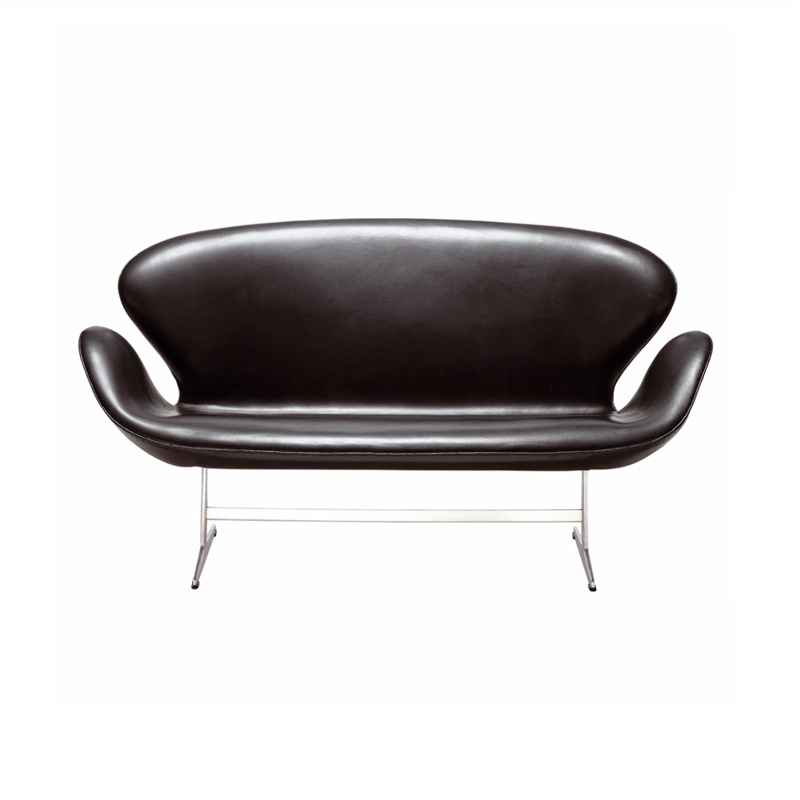 Canapé CYGNE Noir FRITZ HANSEN