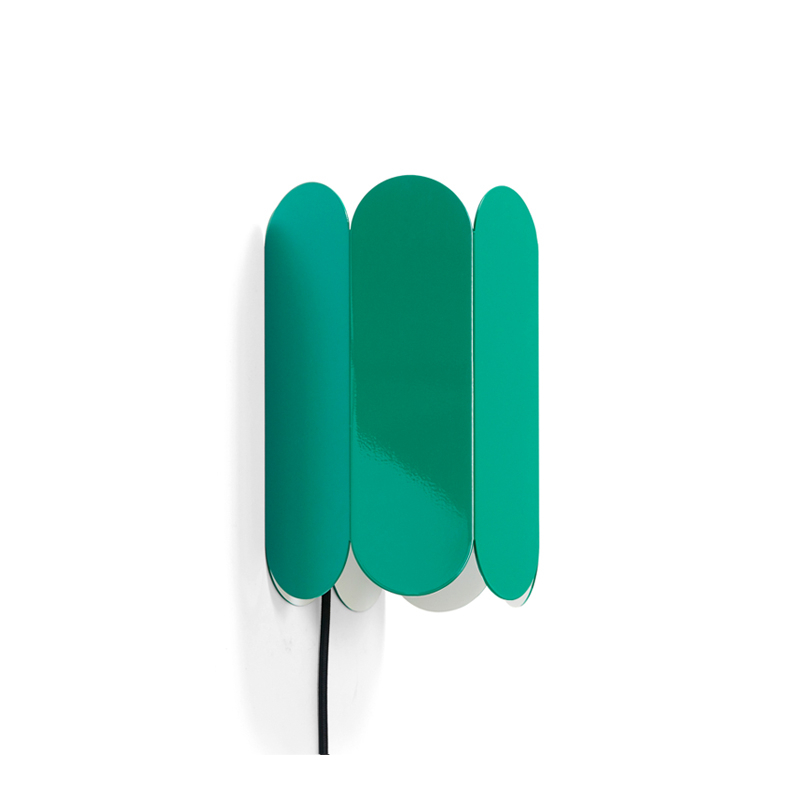 Applique ARCS avec prise Vert marin HAY