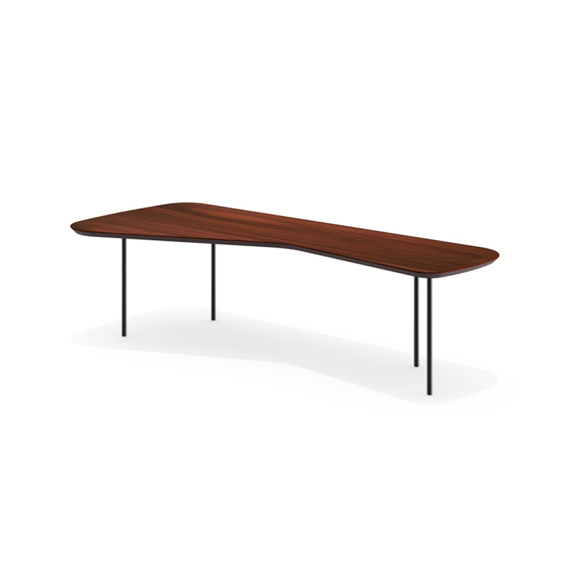 Table basse GIRARD Noyer KNOLL