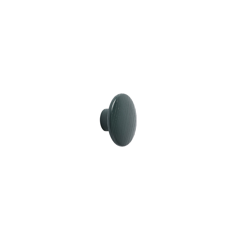 Patère Design Patère DOTS Ø 6,5 Vert foncé MUUTO