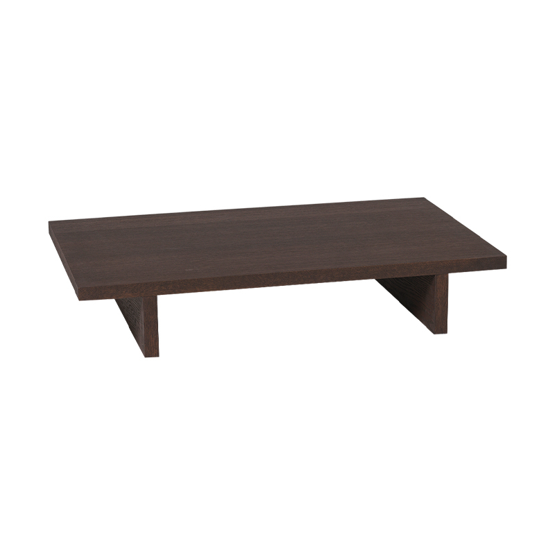 Table basse KONA L 78 Chêne teinte foncée FERM LIVING