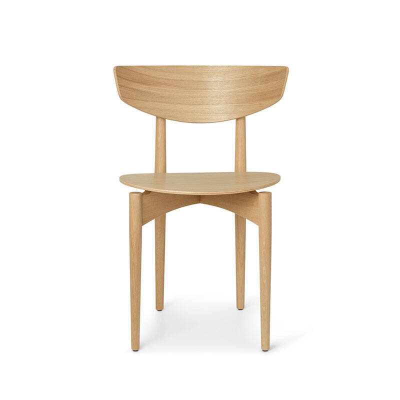 Chaise HERMAN WOOD Chêne FERM LIVING