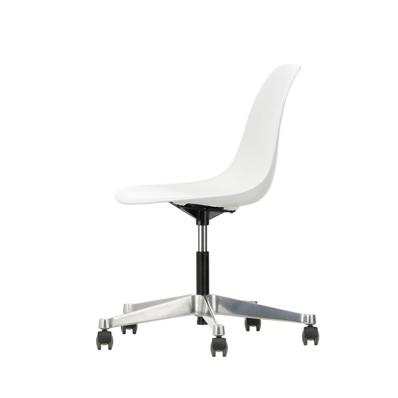 Fauteuil de bureau EAMES PLASTIC SIDE CHAIR PSCC Blanc VITRA