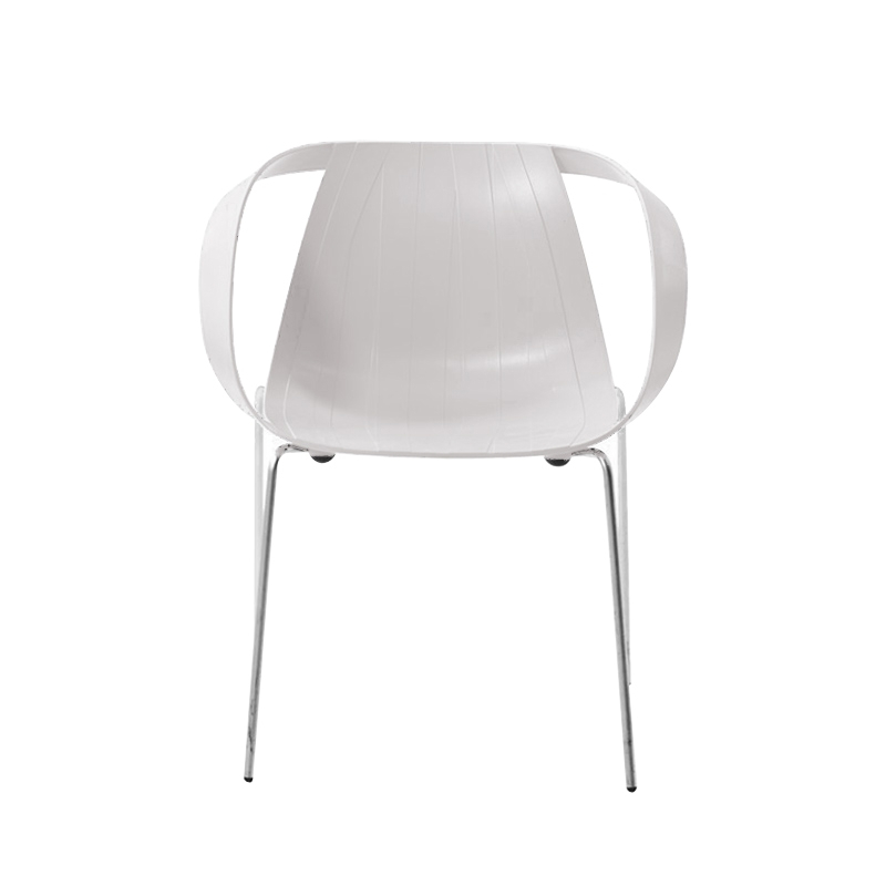 Chaise IMPOSSIBLE WOOD Blanc MOROSO