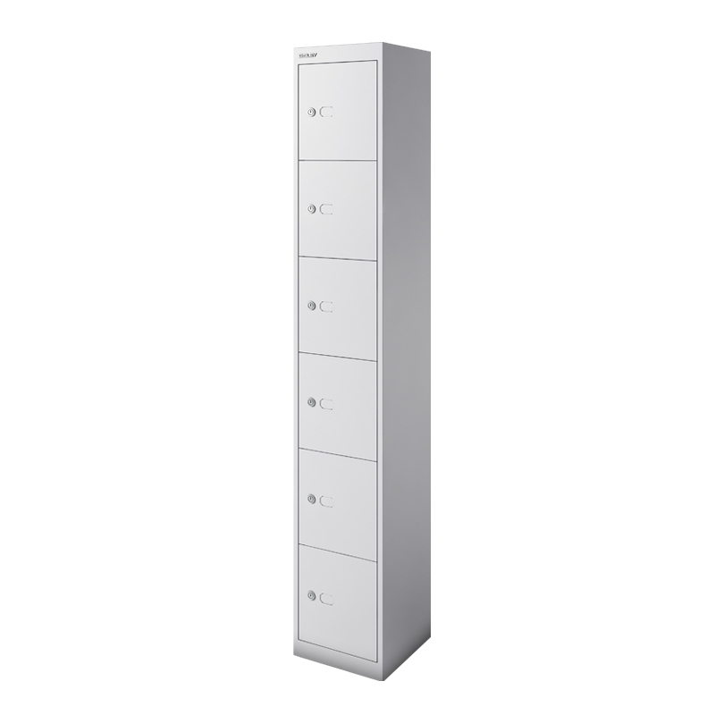 Meuble de rangement CLK 6 casiers Gris clair BISLEY