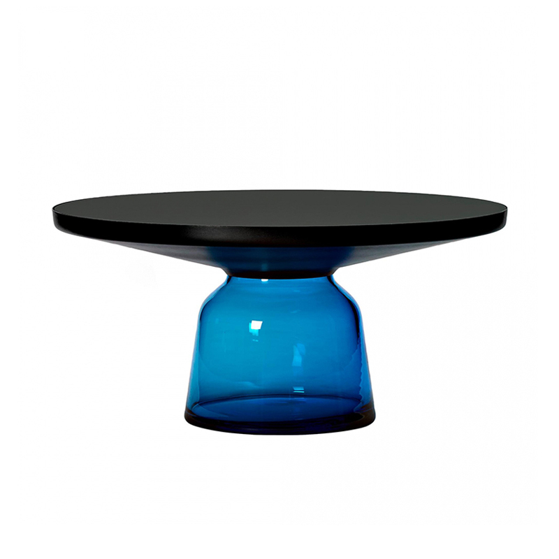 Table basse BELL COFFEE TABLE Bleu saphir/ noir CLASSICON