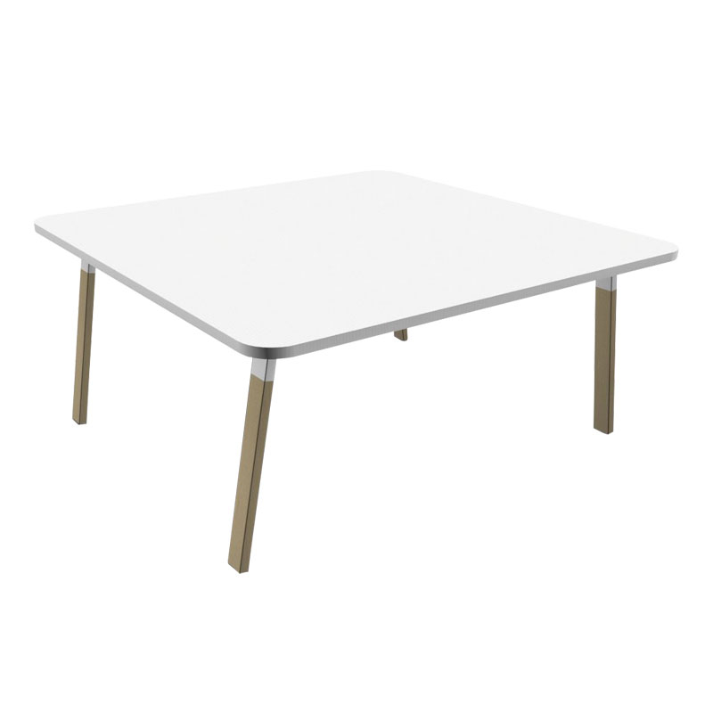 Bench ATREO WOOD Bench Blanc/ chêne SILVERA PRO