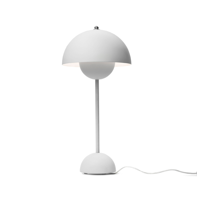 Lampe à poser FLOWERPOT VP3 Gris clair mat AND TRADITION