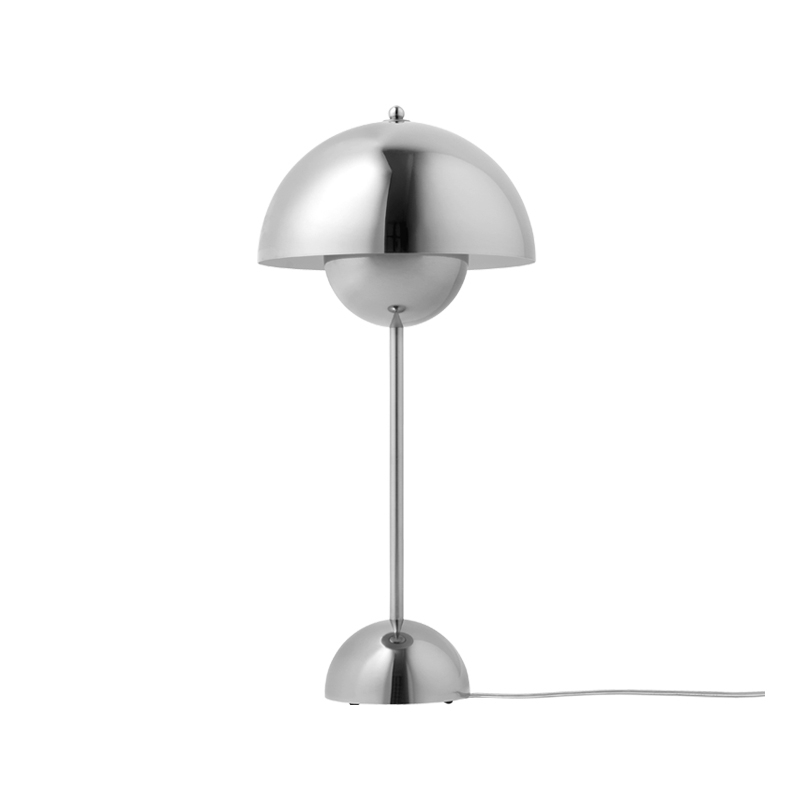 Lampe à poser FLOWERPOT VP3 Chrome AND TRADITION
