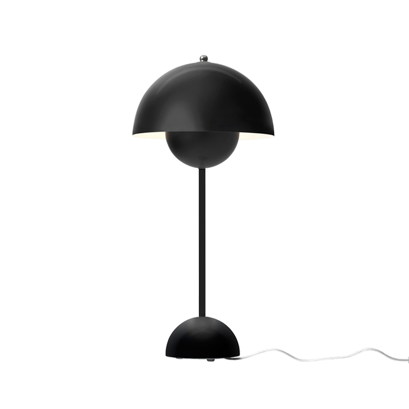 Lampe à poser FLOWERPOT VP3 Noir mat AND TRADITION