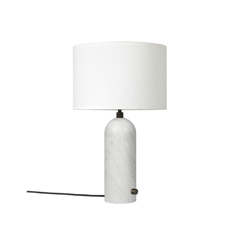Lampe à poser GRAVITY Marbre blanc GUBI