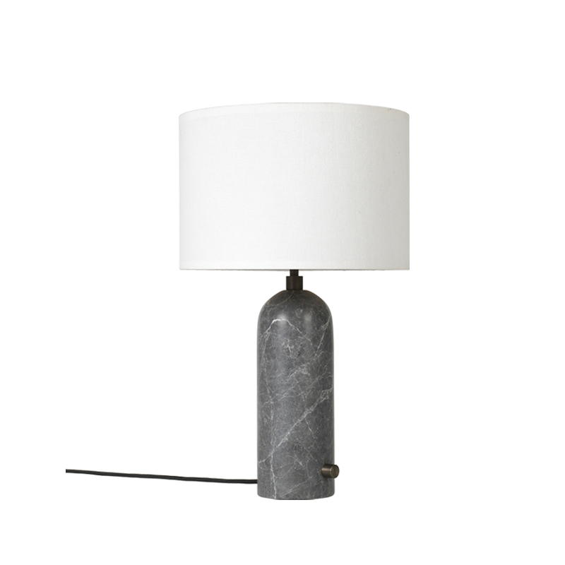 Lampe à poser GRAVITY Marbre gris  GUBI